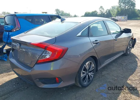 2017 Honda Civic Ex-T z USA, uszkodzony, nr VIN 19XFC1F31HE014100